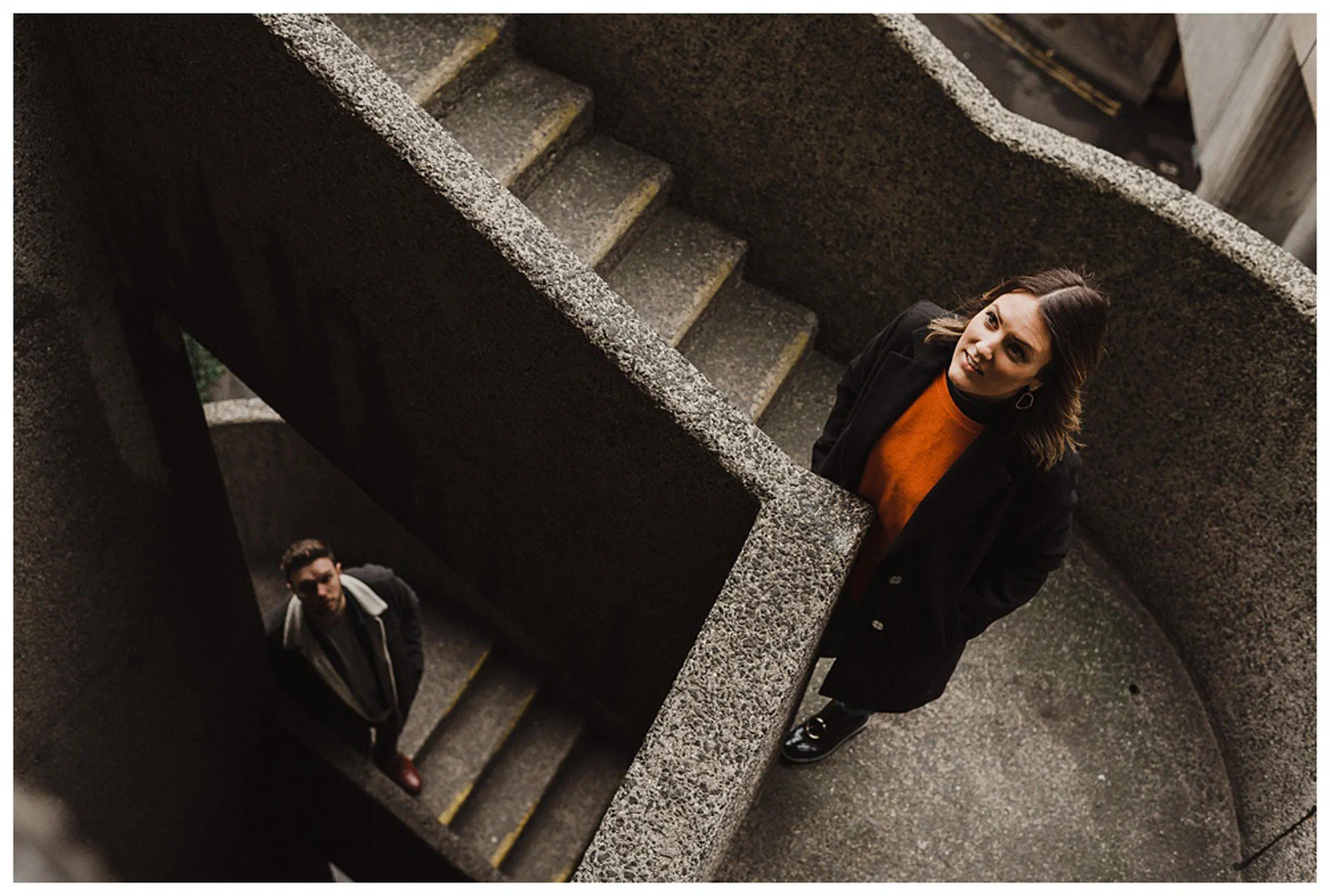 Barbican Engagement Shoot - Kelly and Joe