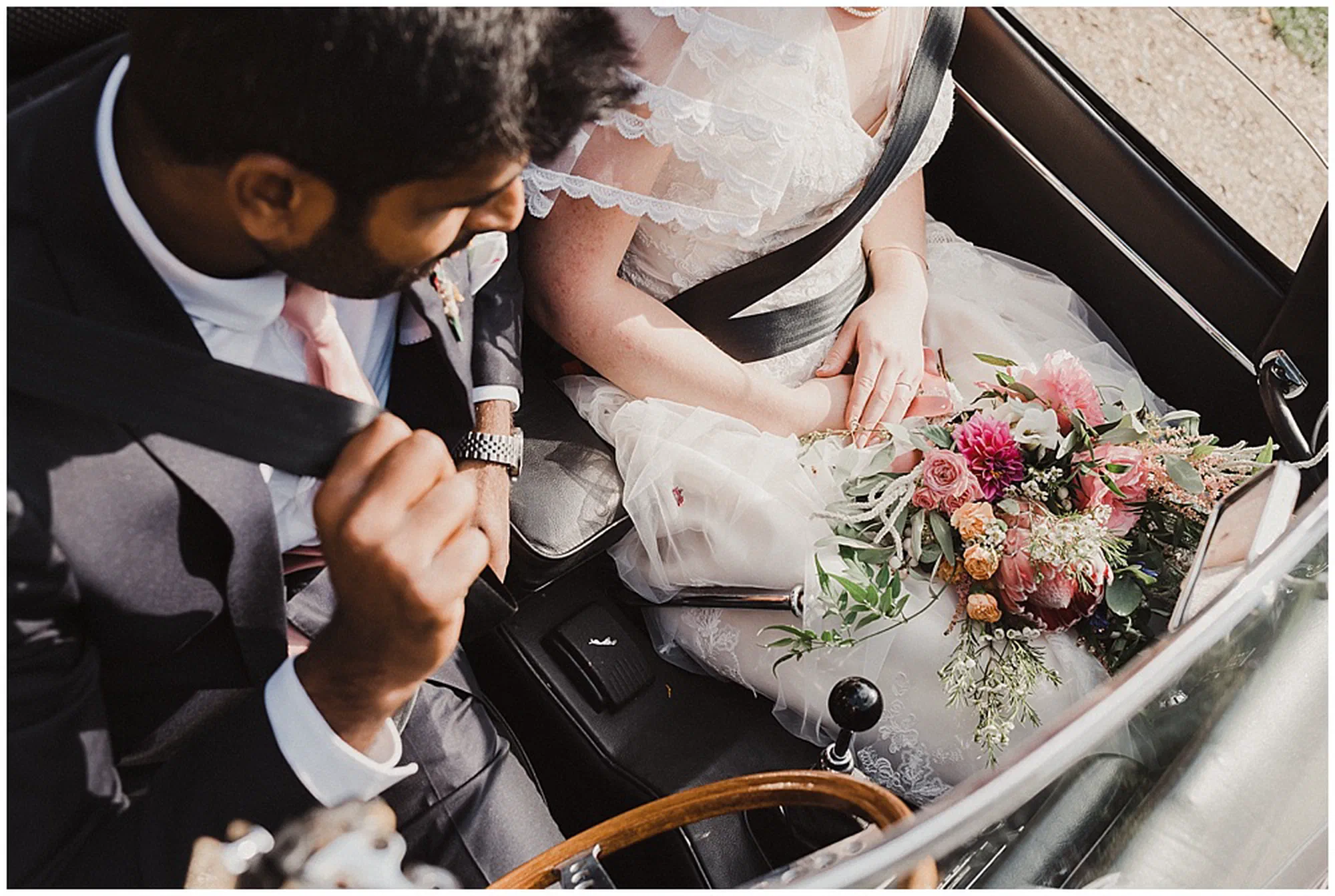Marquee Wedding Photography in Bournemouth - Sandy and Griffin