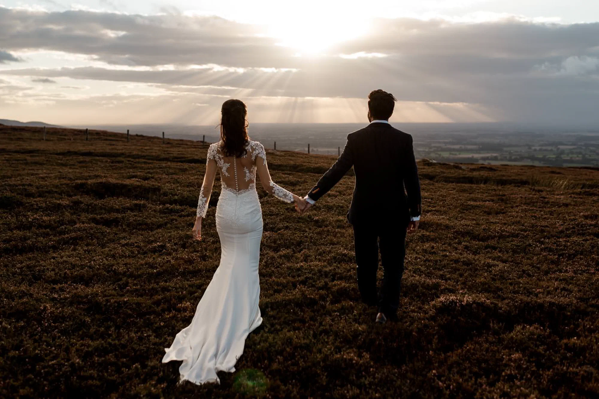 Yorkshire Moors Microwedding - Lucy + George